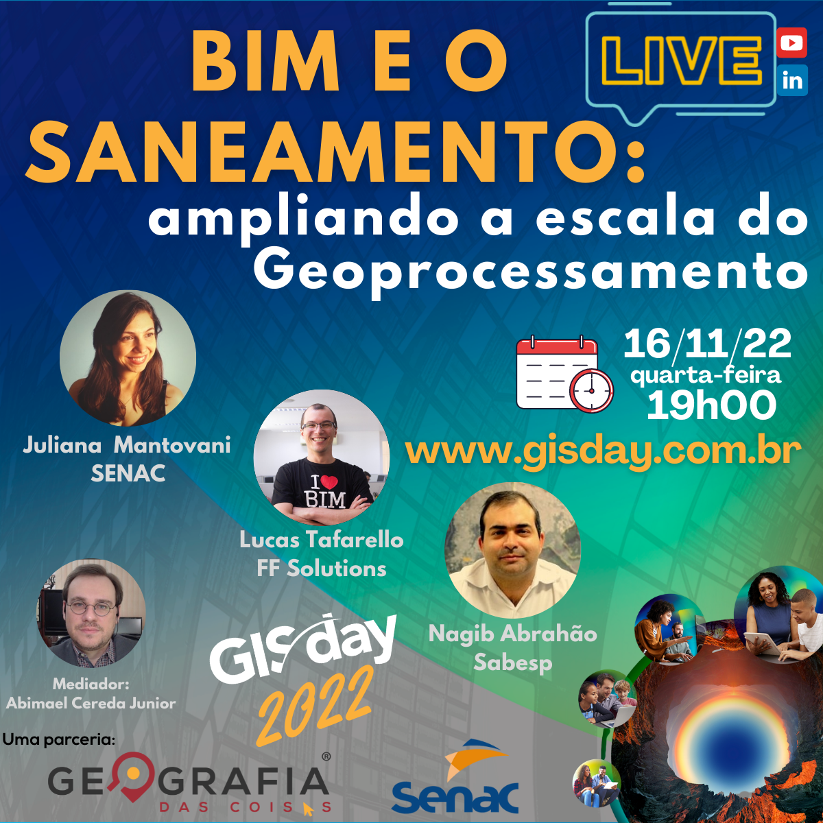 IV GIS Day GdC 2022: Novas Escalas, Constantes Desafios – Geografia Das ...